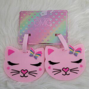 OMG Accessories Cat Luggage Tag Set